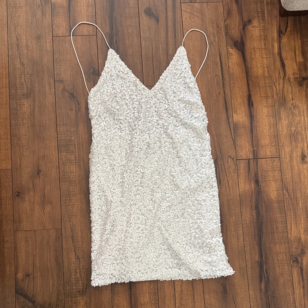 Lulu's White Mini Dress